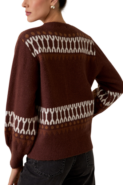 Deer Graphic Cardigan