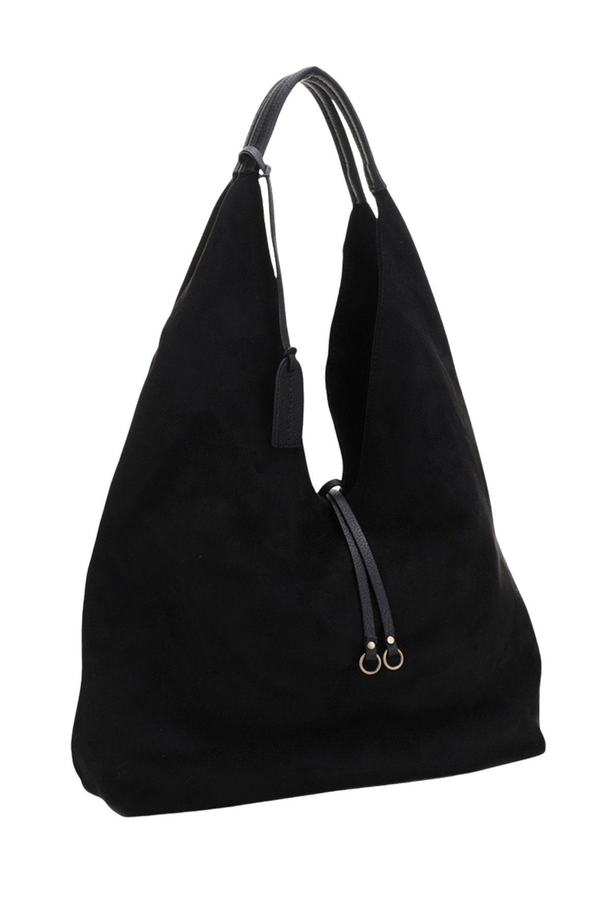 Liza Slouchy Tote Bag - Black