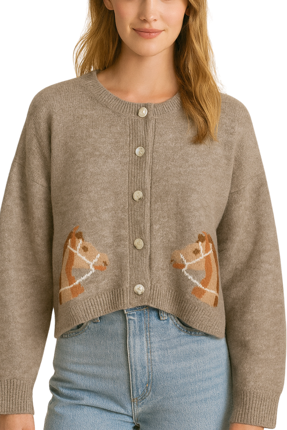 Giddy Up Horse Cardigan