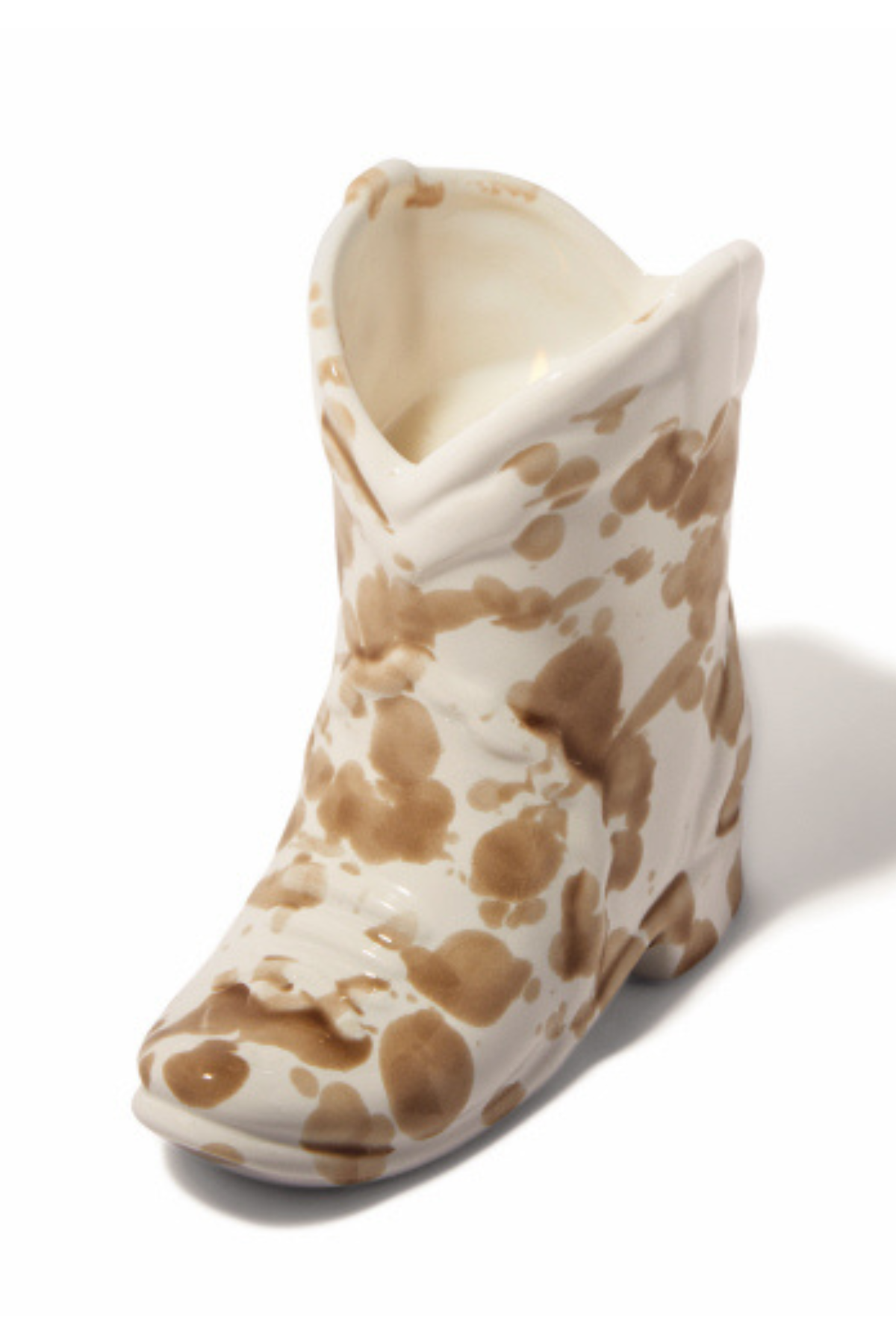 Nashville Ceramic Boot Candle