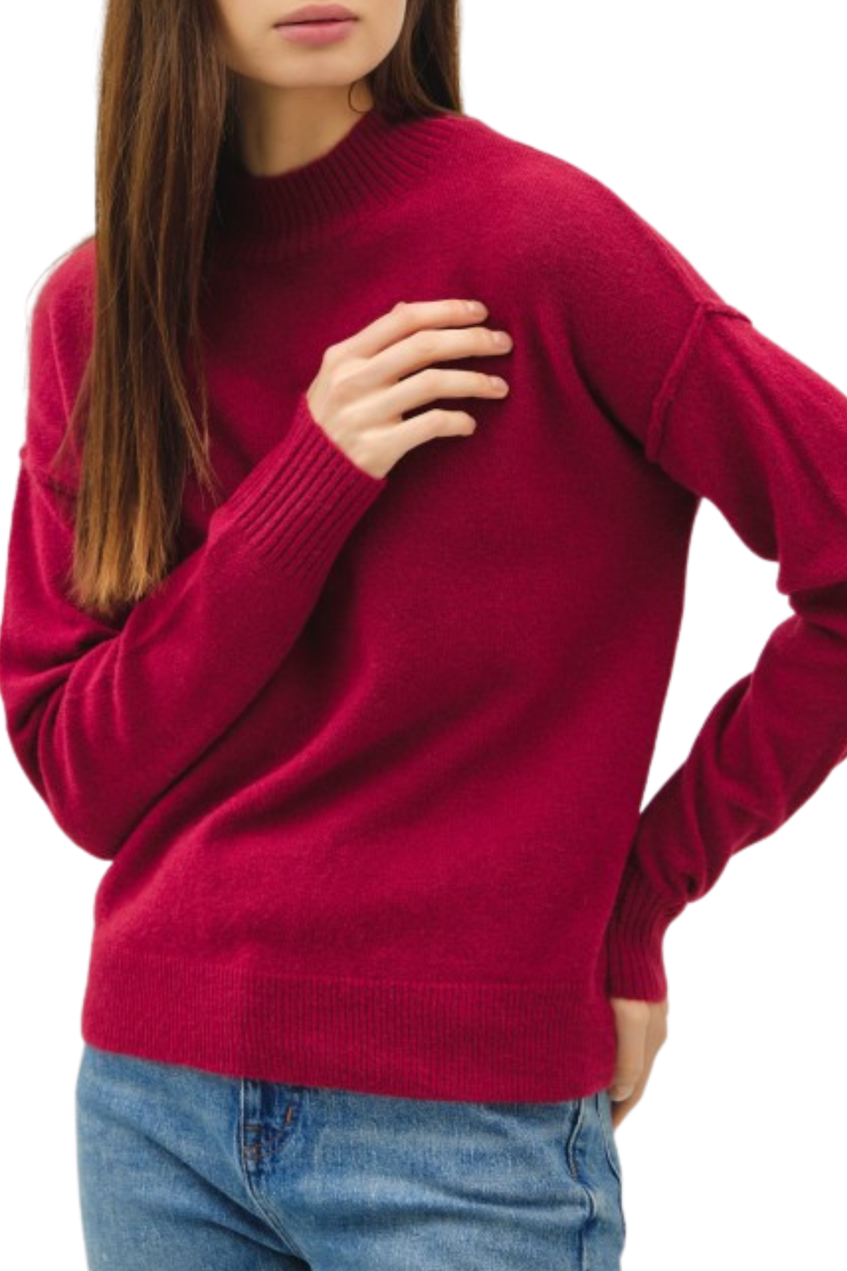 Poppy Mockneck Sweater
