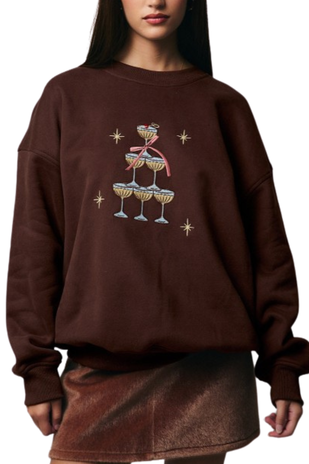 Cheers Cozy Crewneck Sweater