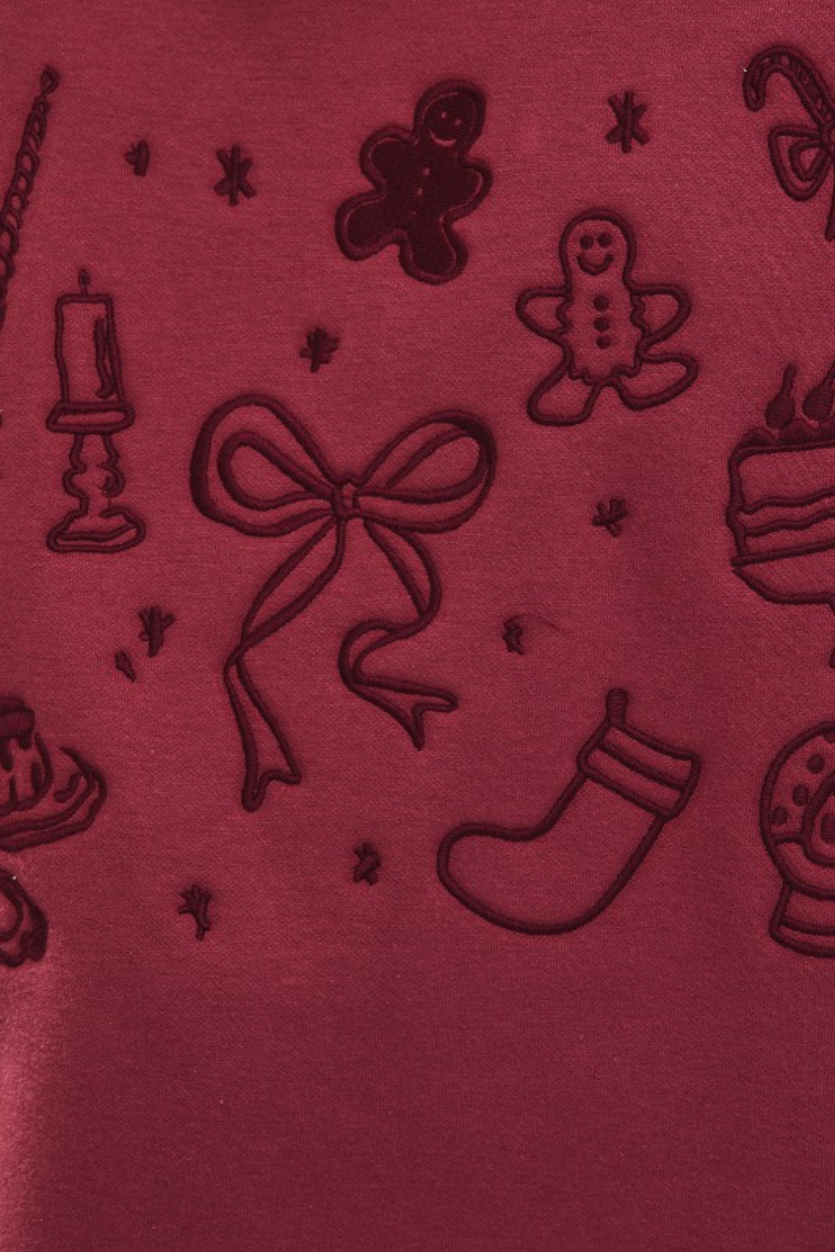 Holiday Cheer Embroidered Crewneck