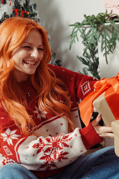 Fair Isle Snowflake Sweater