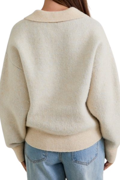 Snowfall Collared Sweater