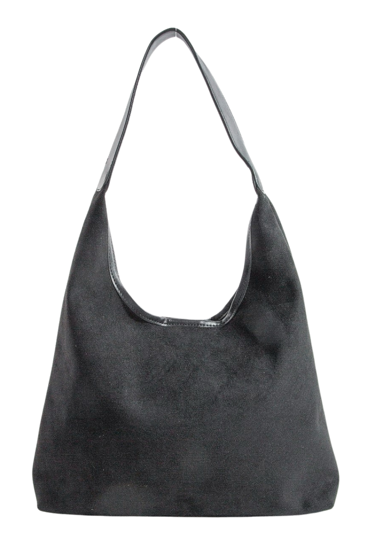Harley Suede Tote Bag - Black