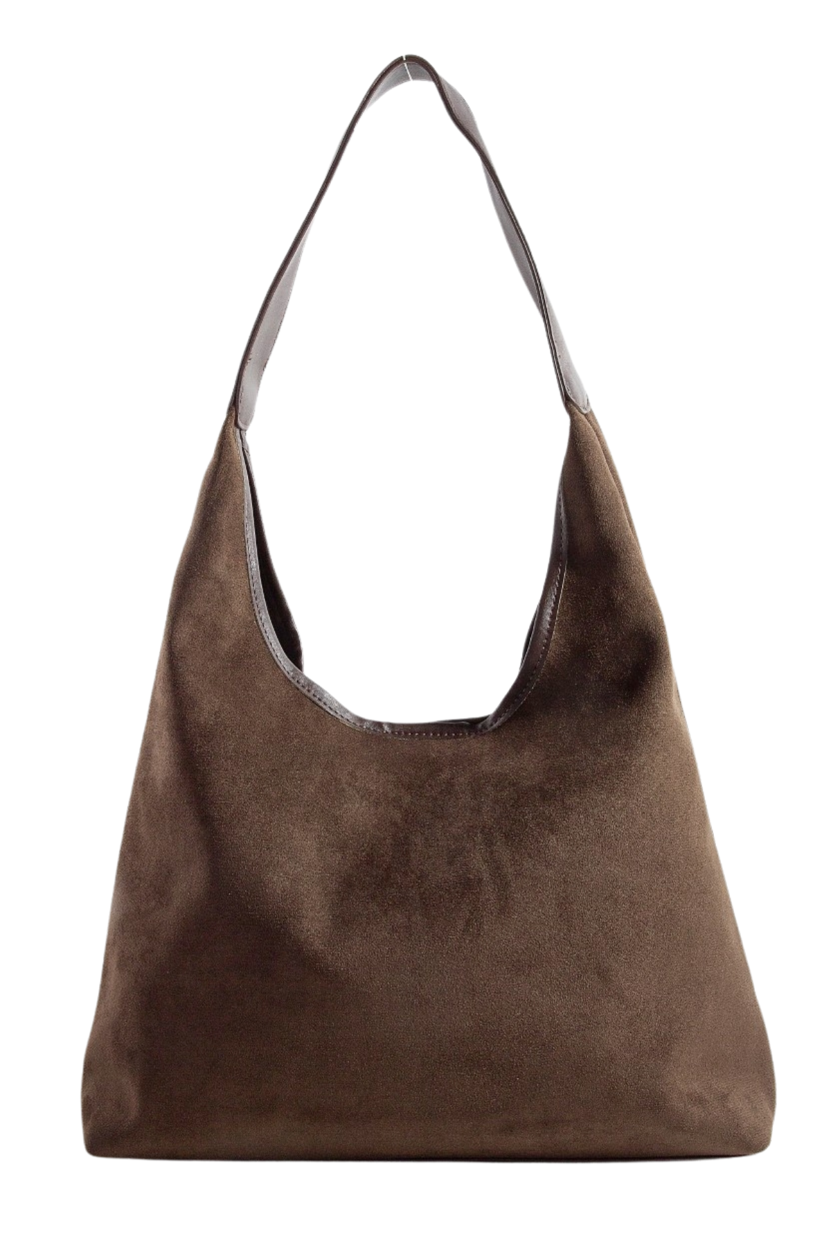 Harley Suede Tote Bag - Brown