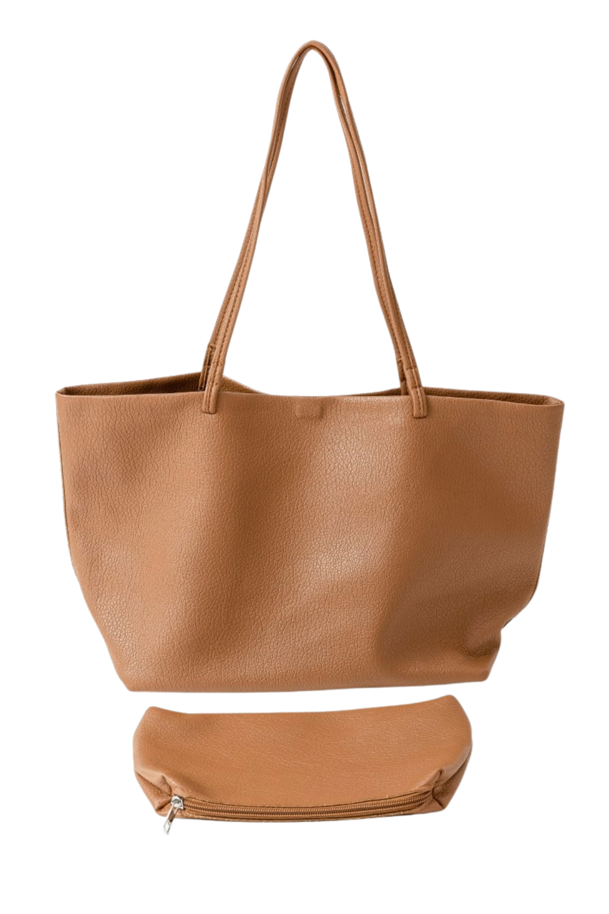 Amira Tote Bag Set - Cognac
