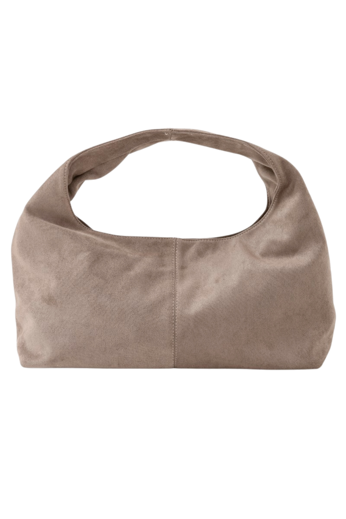 Jordi Oversized Suede Bag - Taupe
