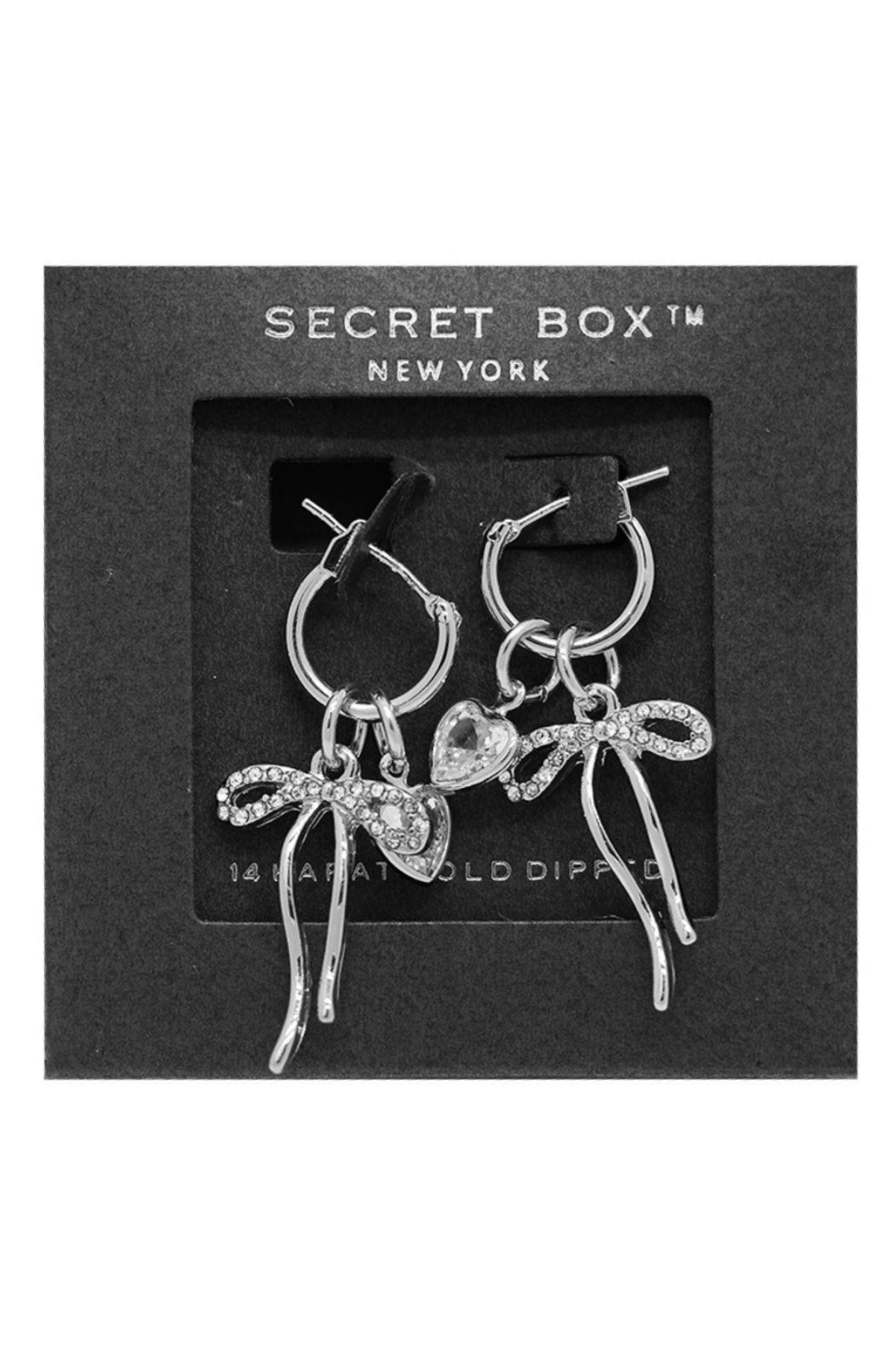 Blake Bow Charm Earrings