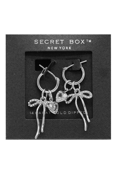 Blake Bow Charm Earrings