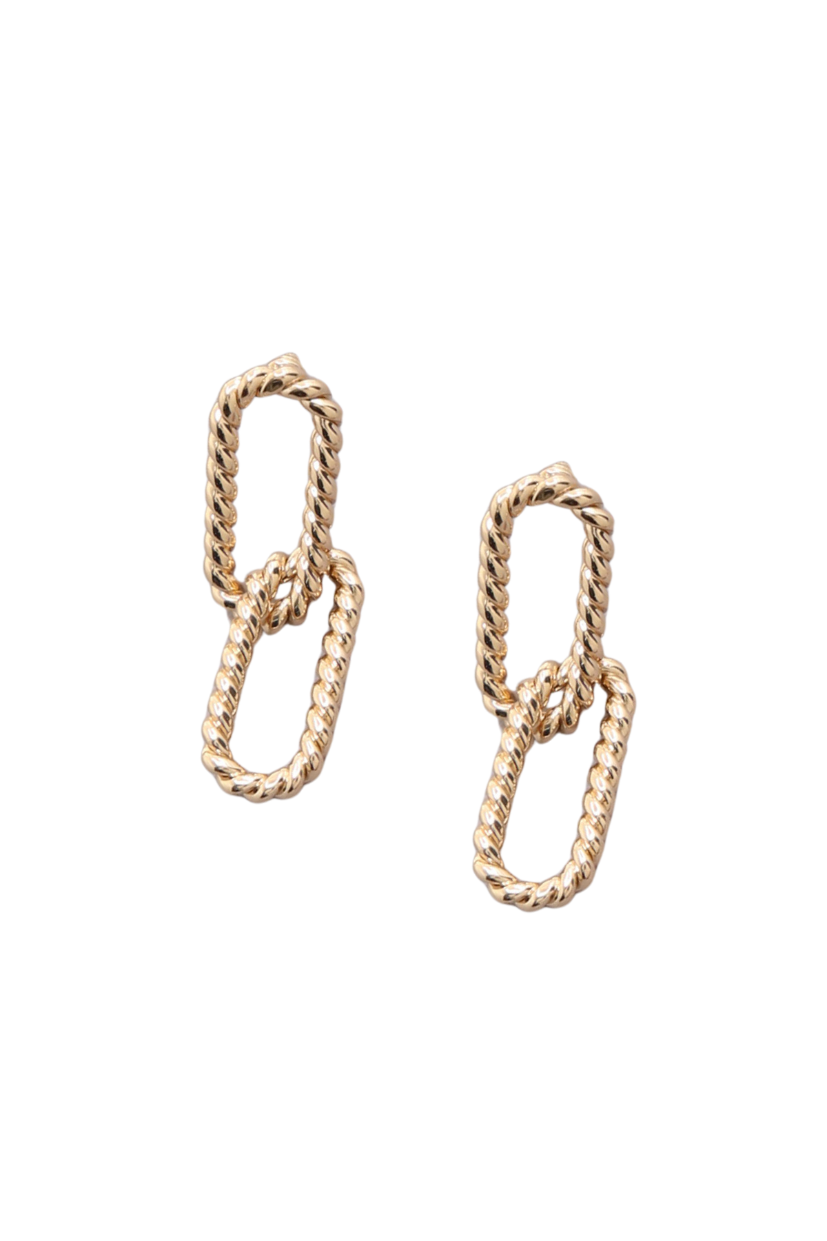 Ottilie Oval Drop Hoops
