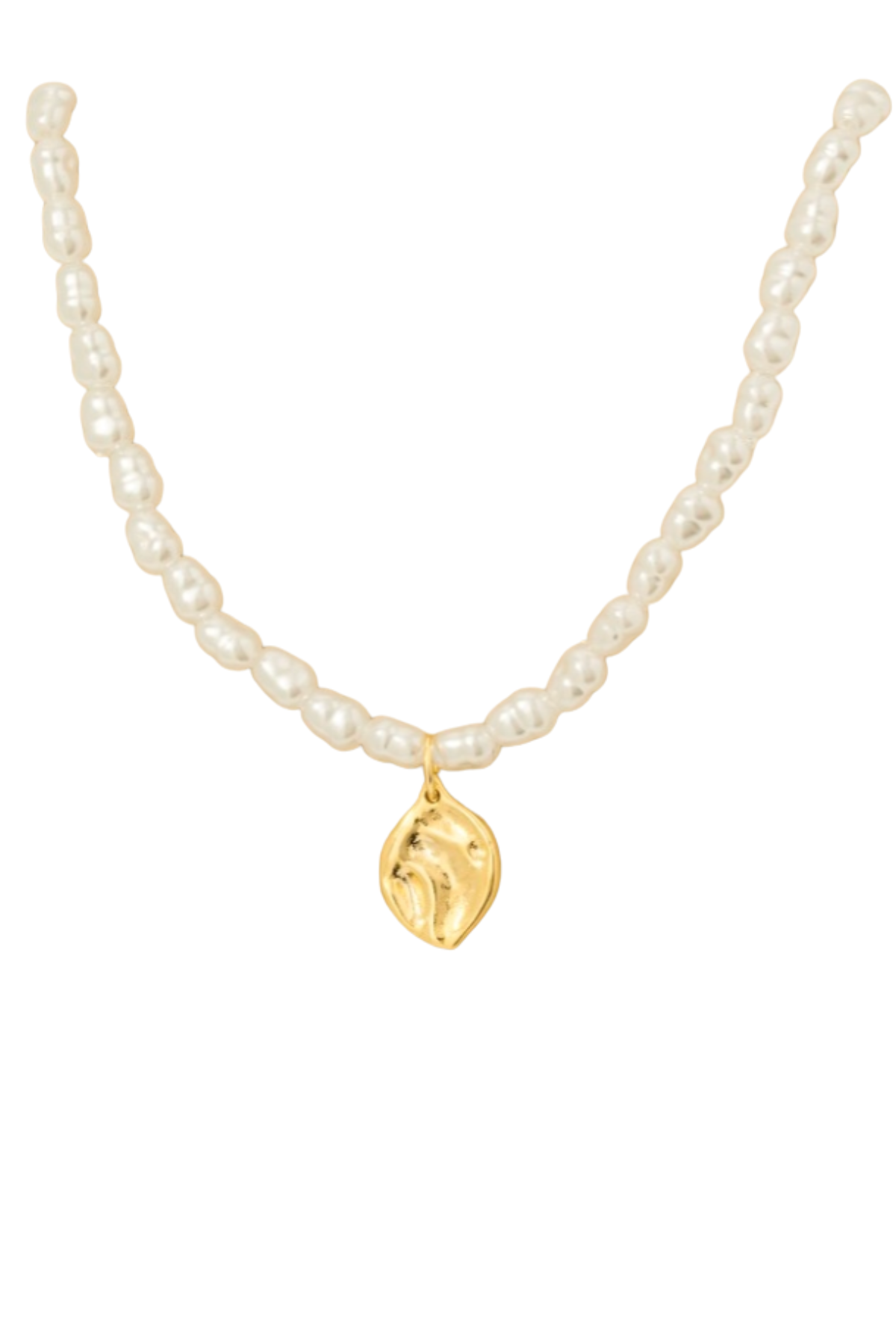 Cynthia Pearl Charm Necklace