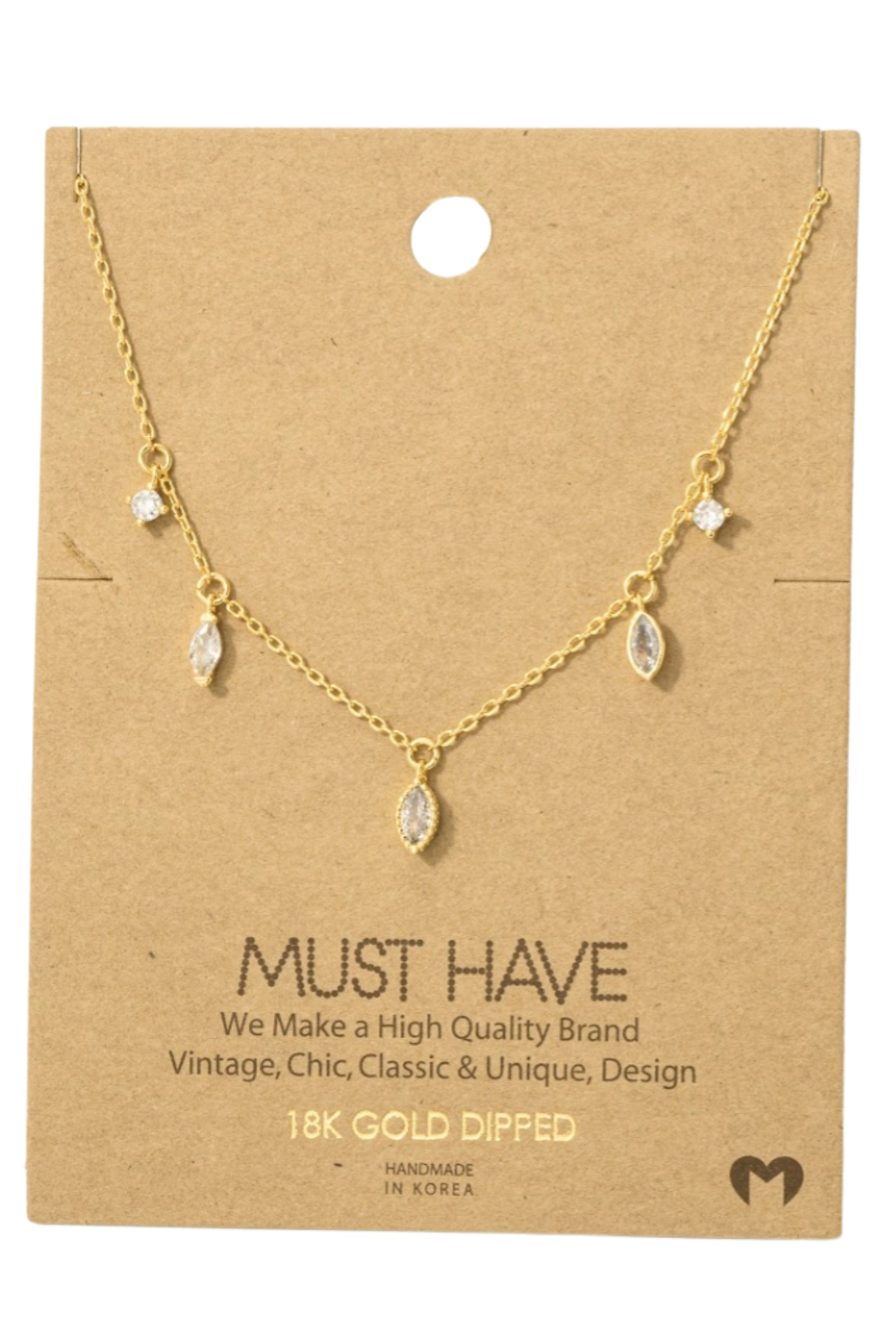 Hattie CZ Necklace
