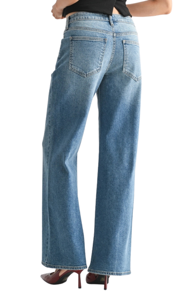 Just Black Full Length Straight - Medium Wash