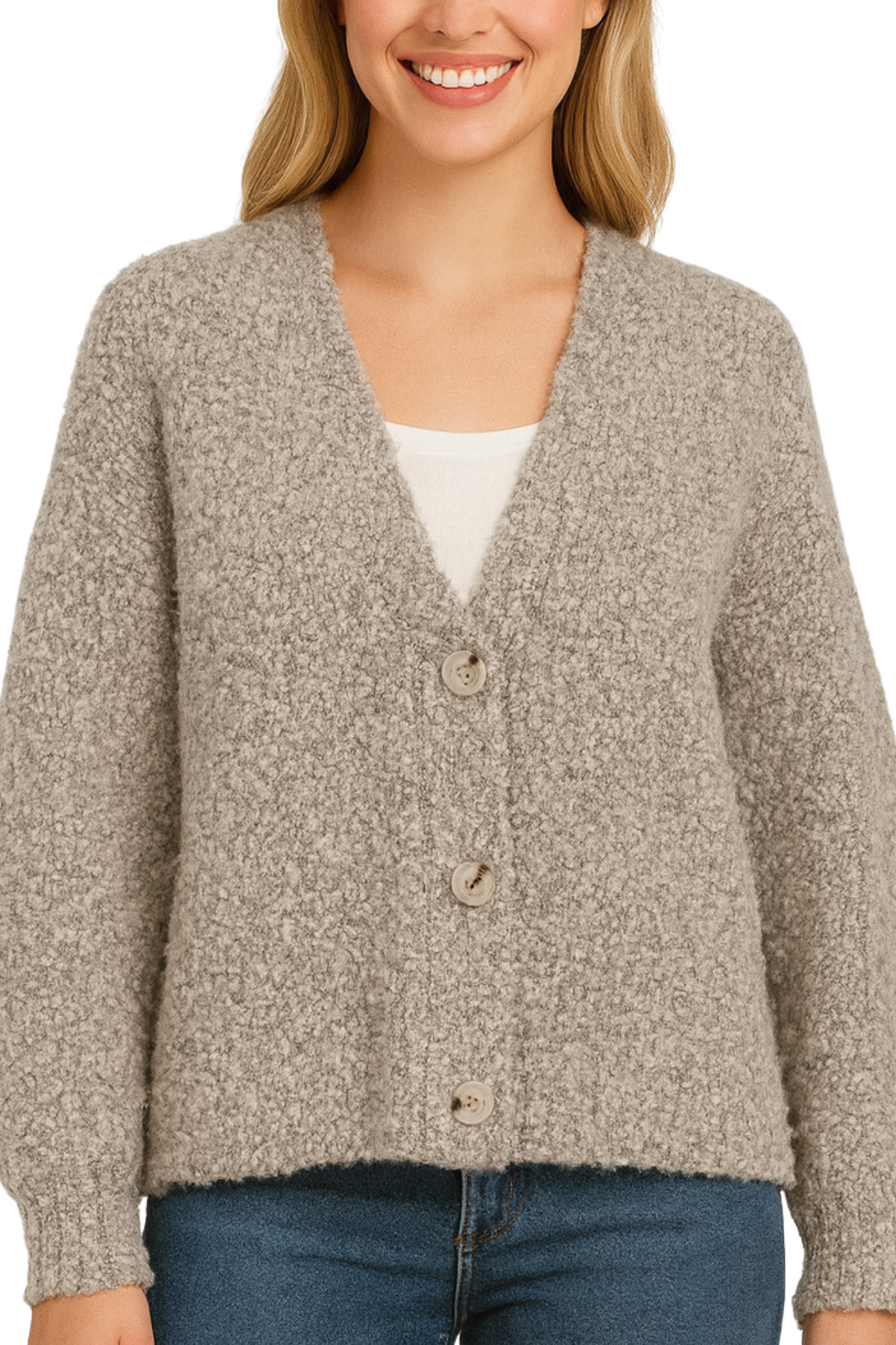 Agatha Button Cardigan
