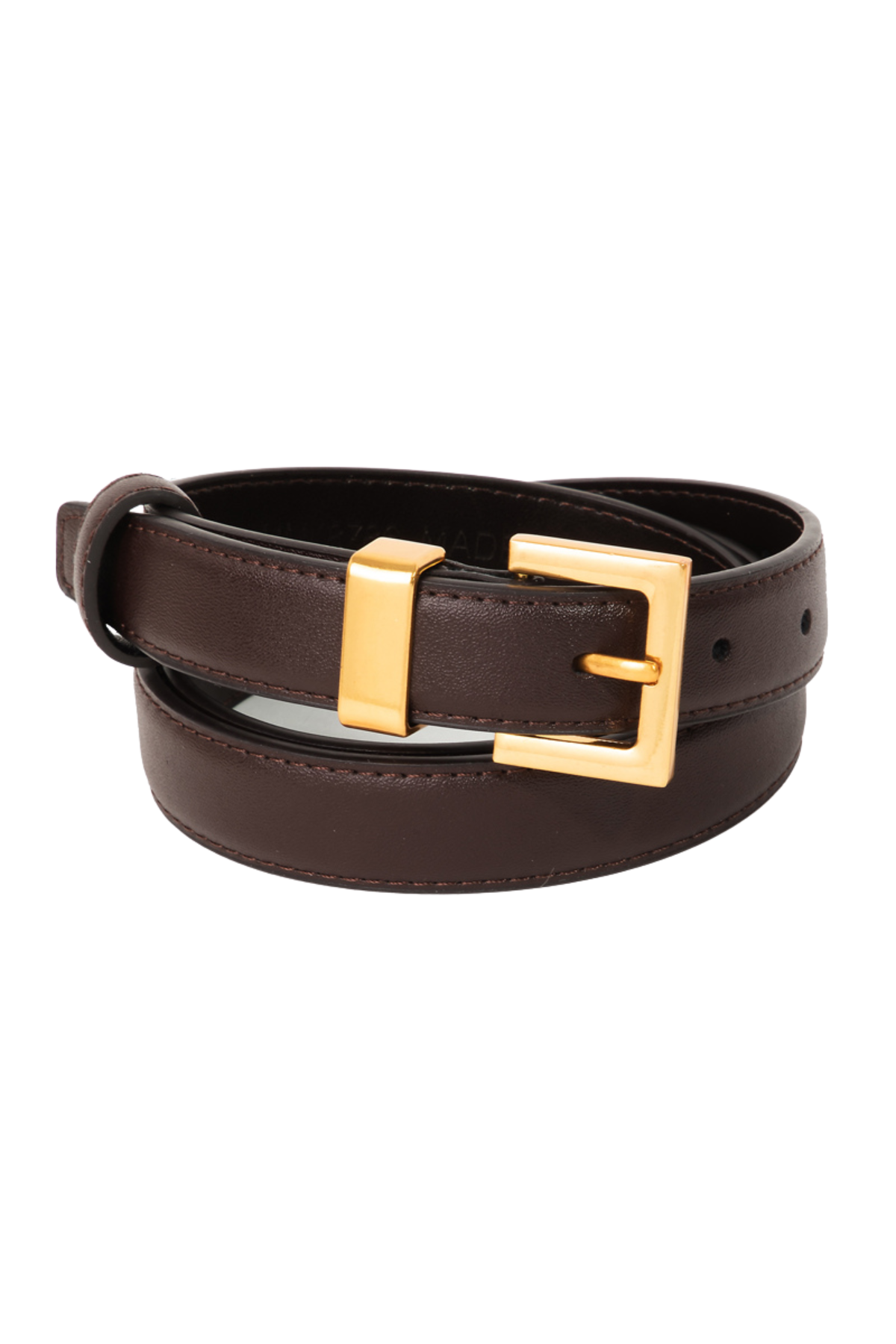 Kenz Square Buckle Belt