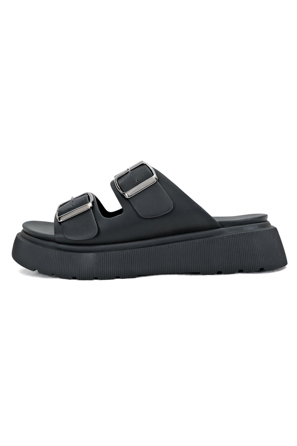 Ursula Platform Sandals - Black