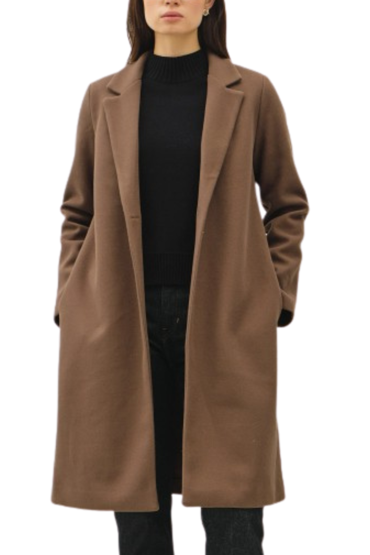 Raven Single Button Coat