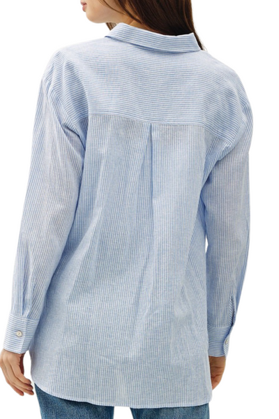 Capsian Stripe Button Up