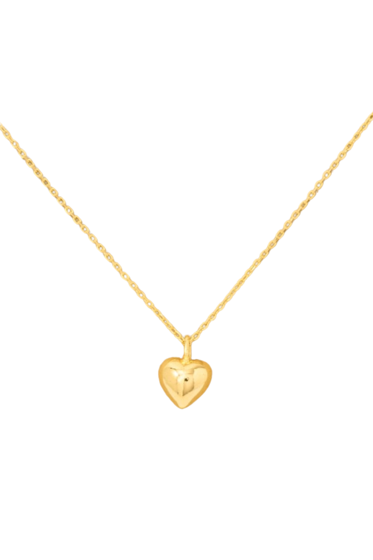 Bubble Heart Pendant Necklace