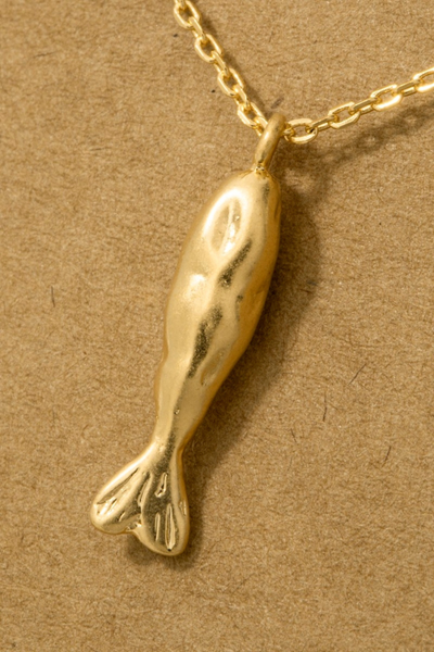 Minnow Pendant Necklace