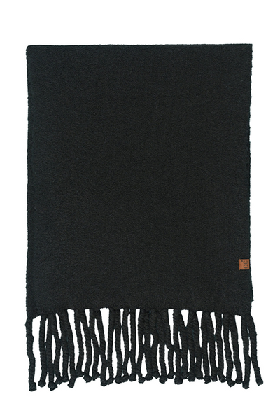 Lux Heathered Knit Scarf