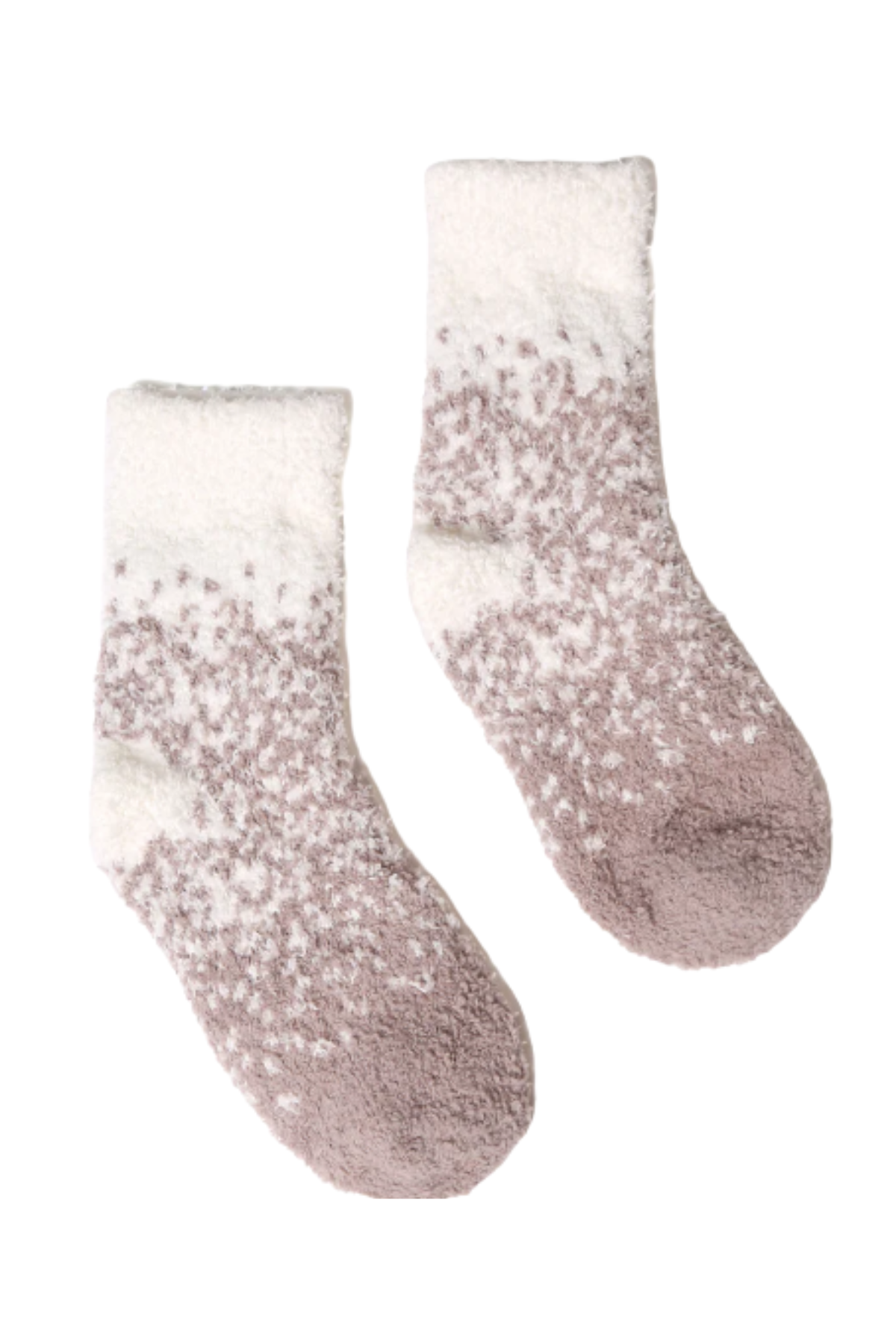 Two Tone Fuzzy Socks