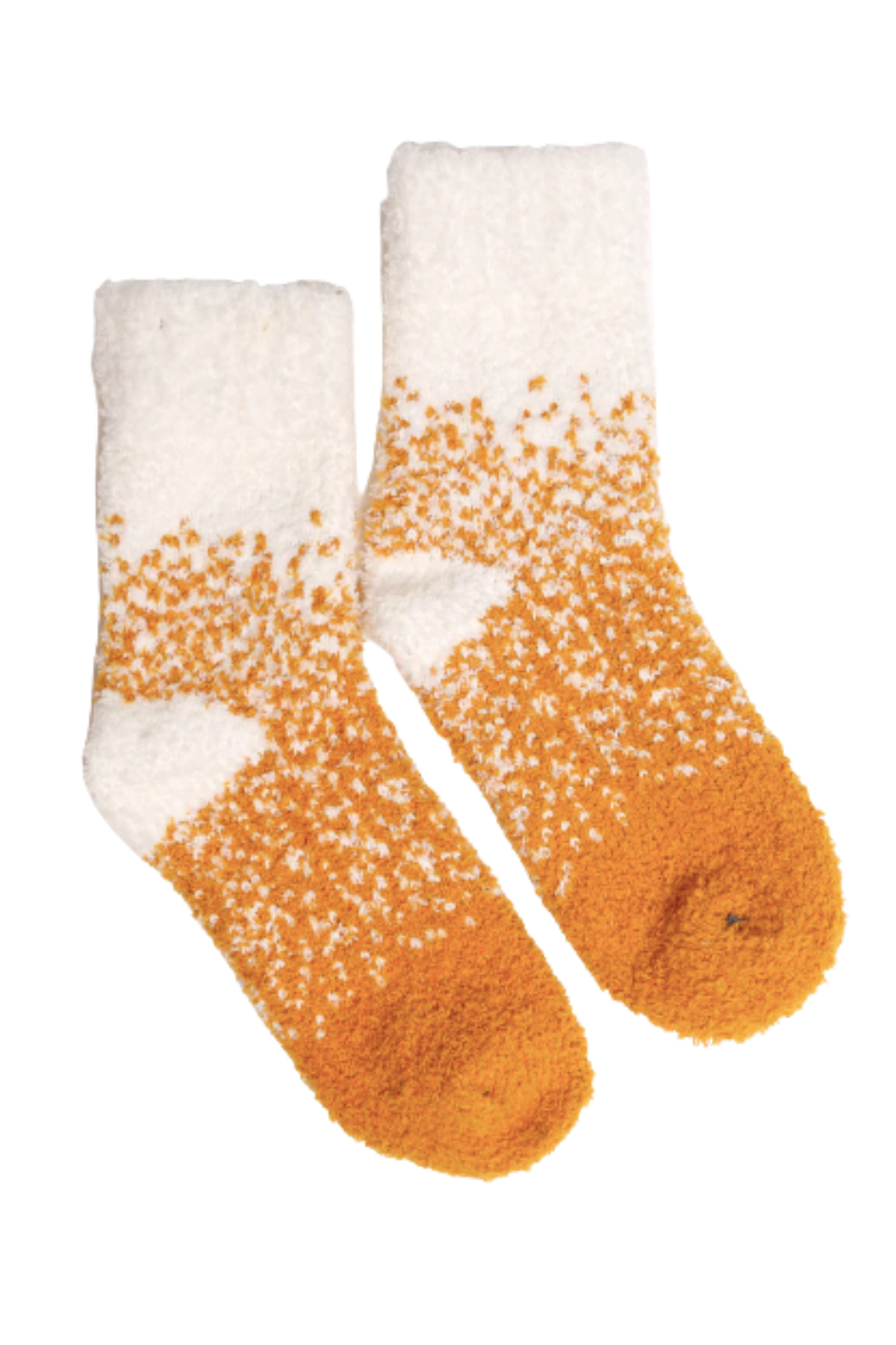 Two Tone Fuzzy Socks