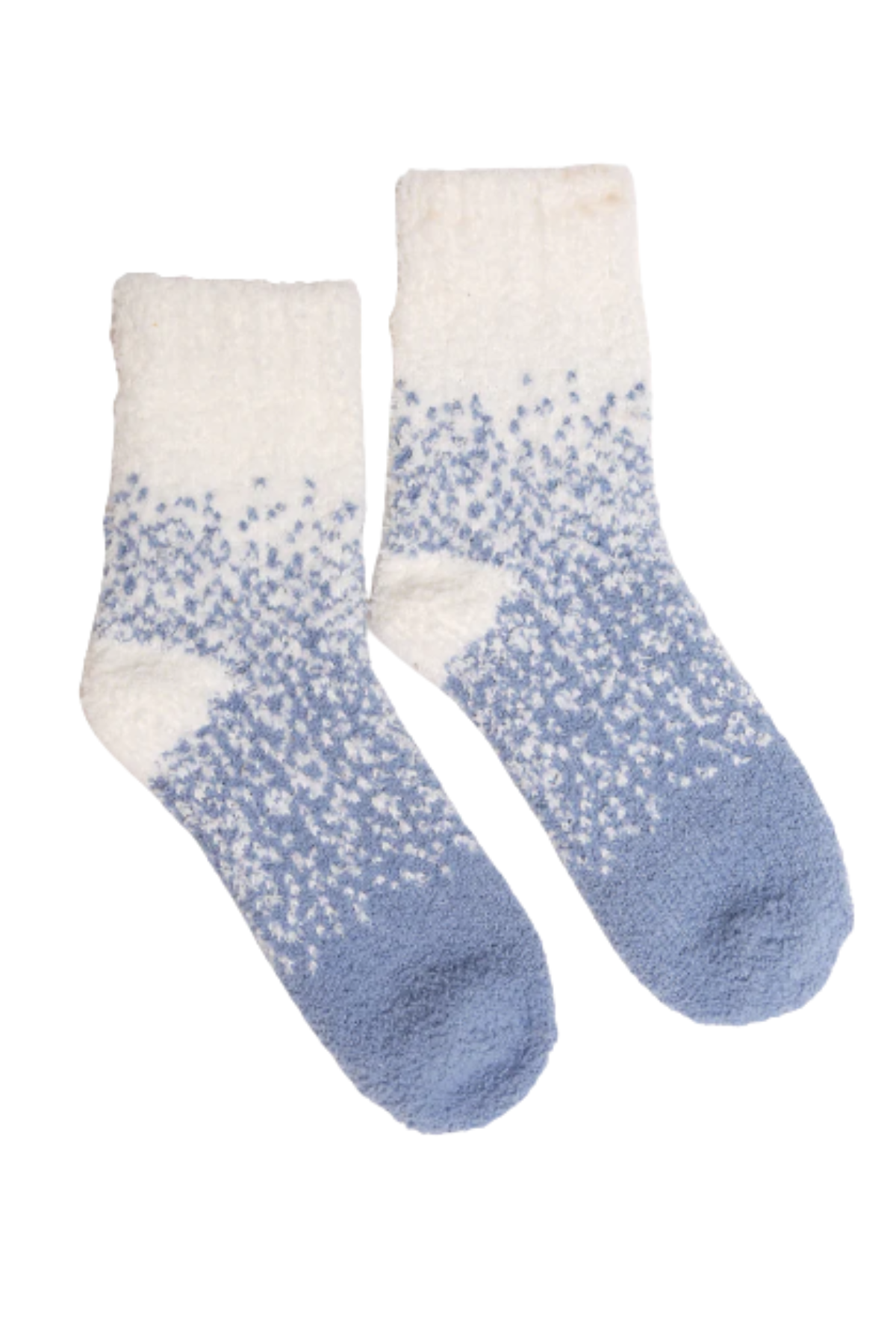 Two Tone Fuzzy Socks