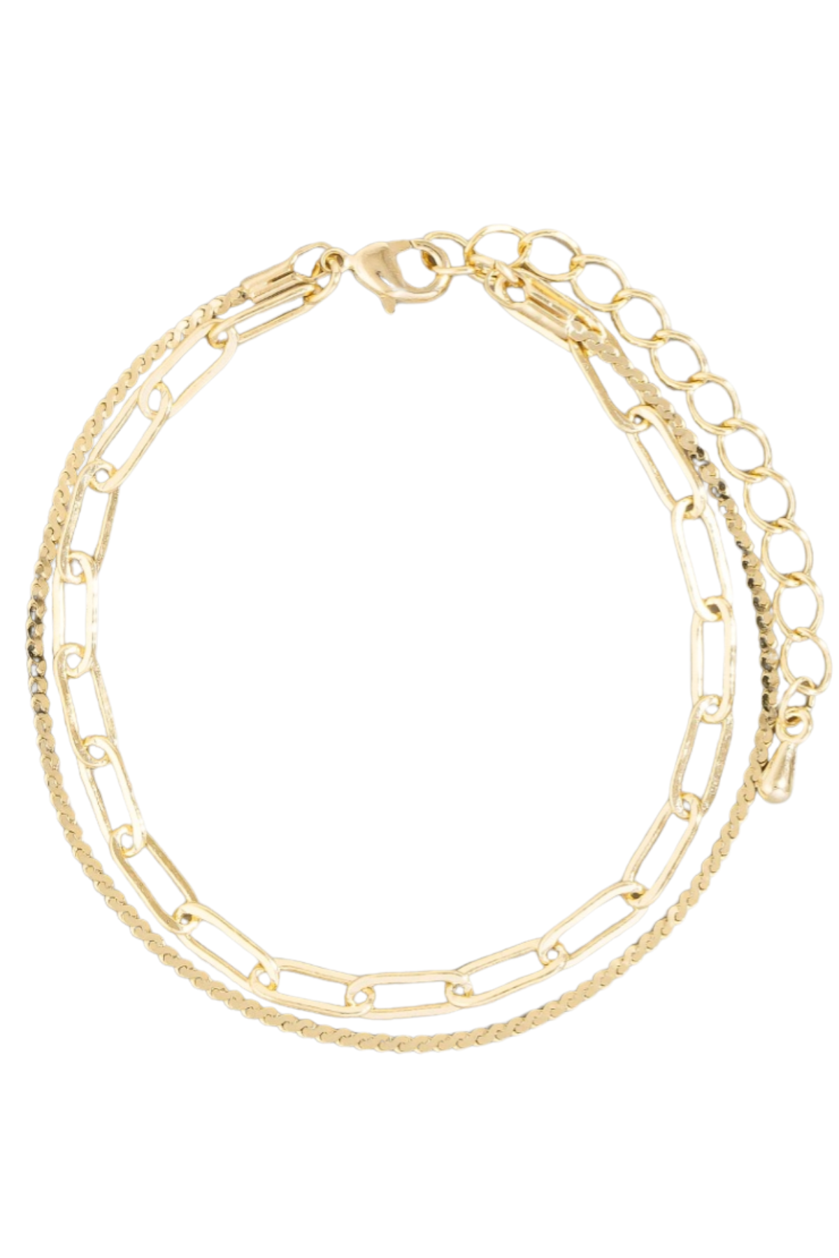 Rem Double Chain Bracelet