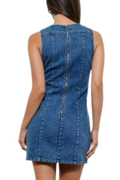 Tate Denim Mini Dress