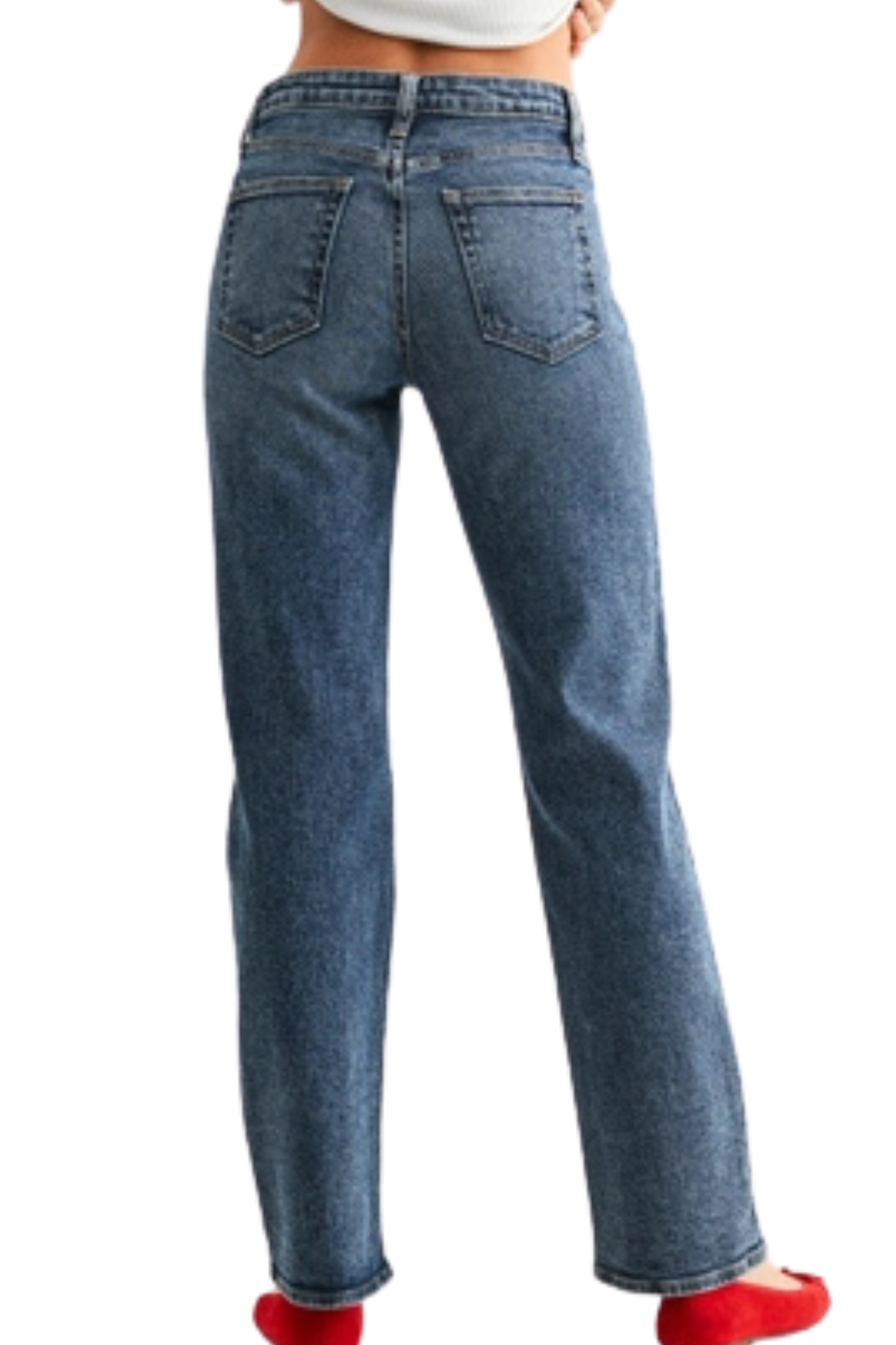 Just Black Full Length Straight - Dark Wash