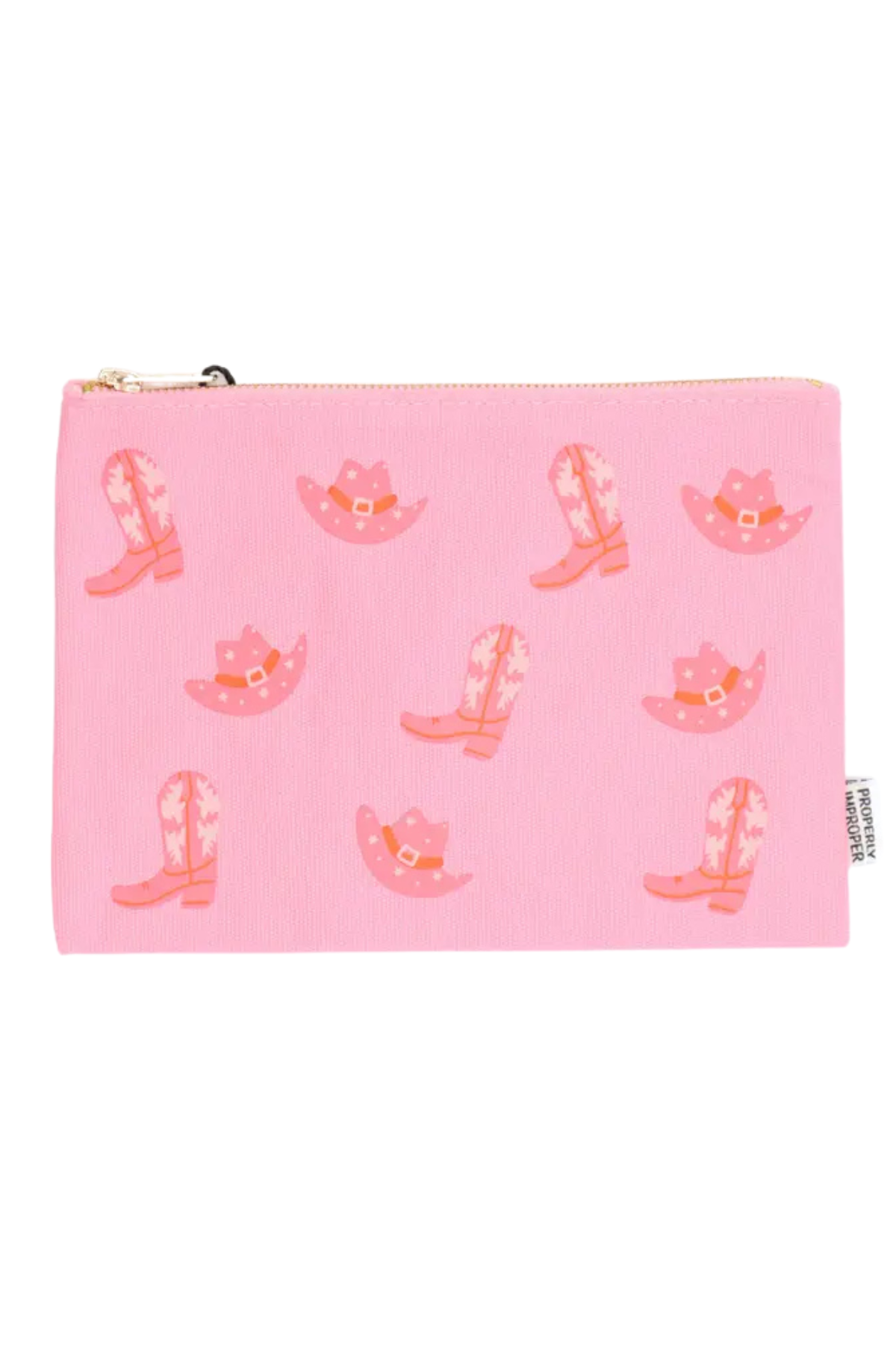 Cowgirl Canvas Pouch