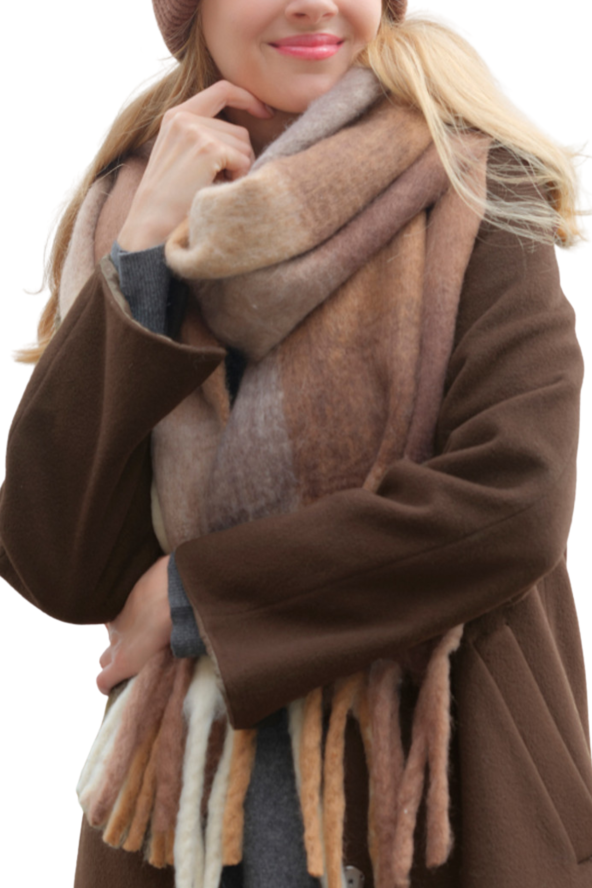Lulu Plaid Scarf