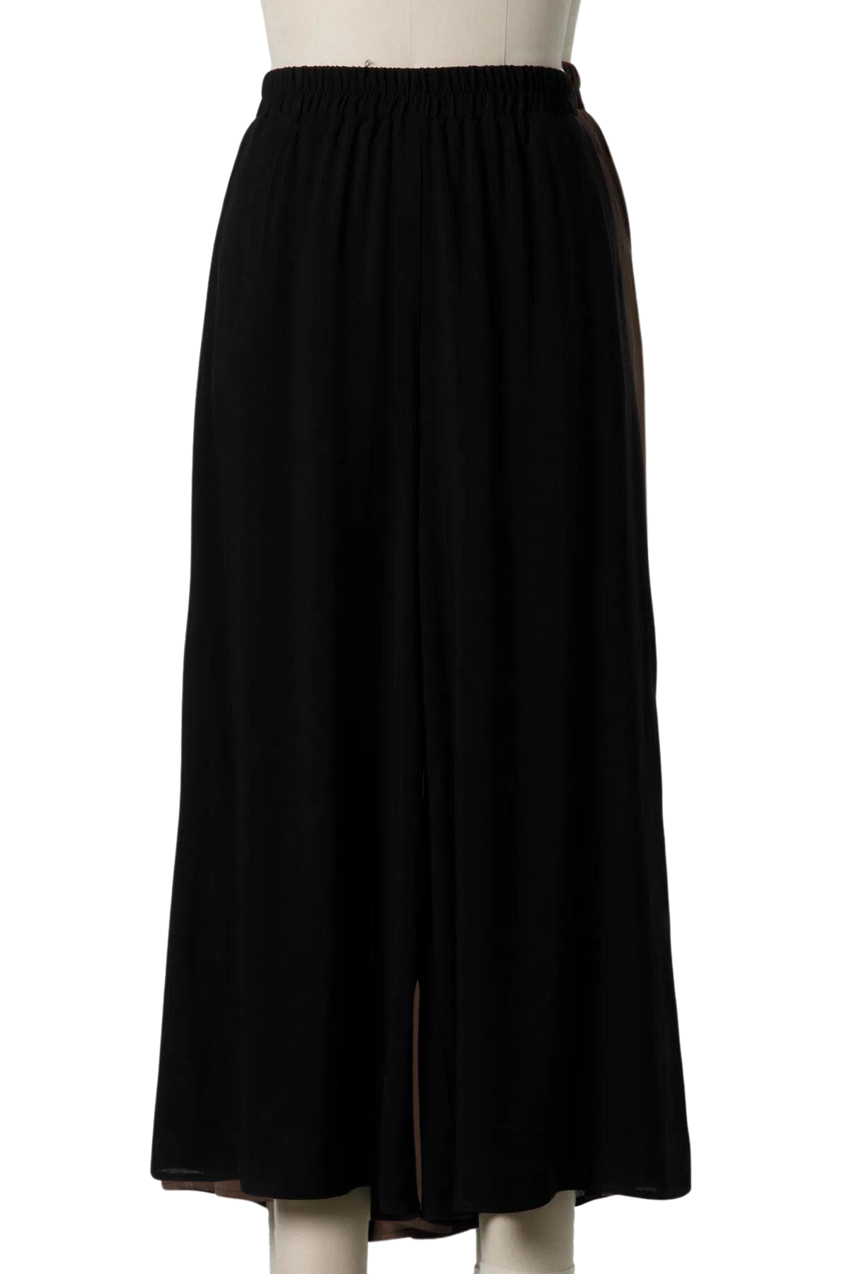 Wide Leg Flowy Pants - Black