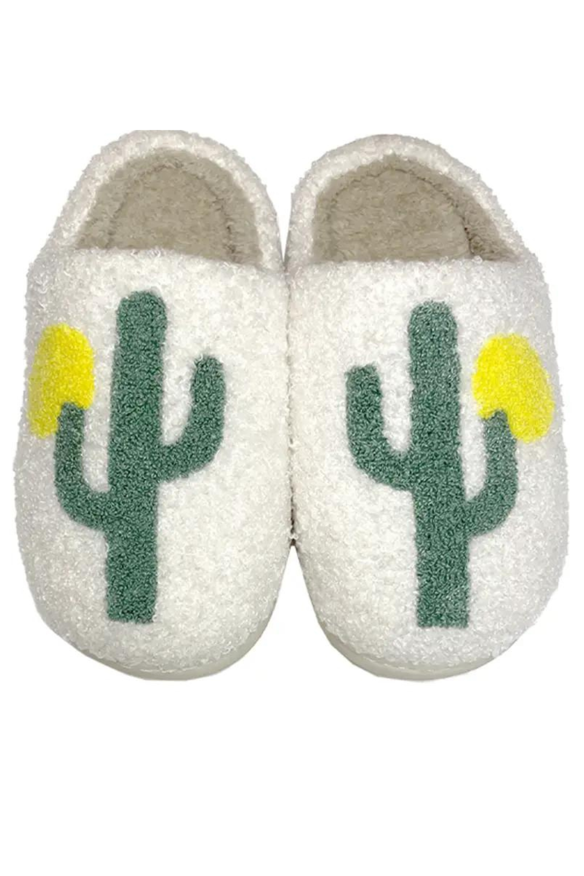 Novelty Slippers - Cactus