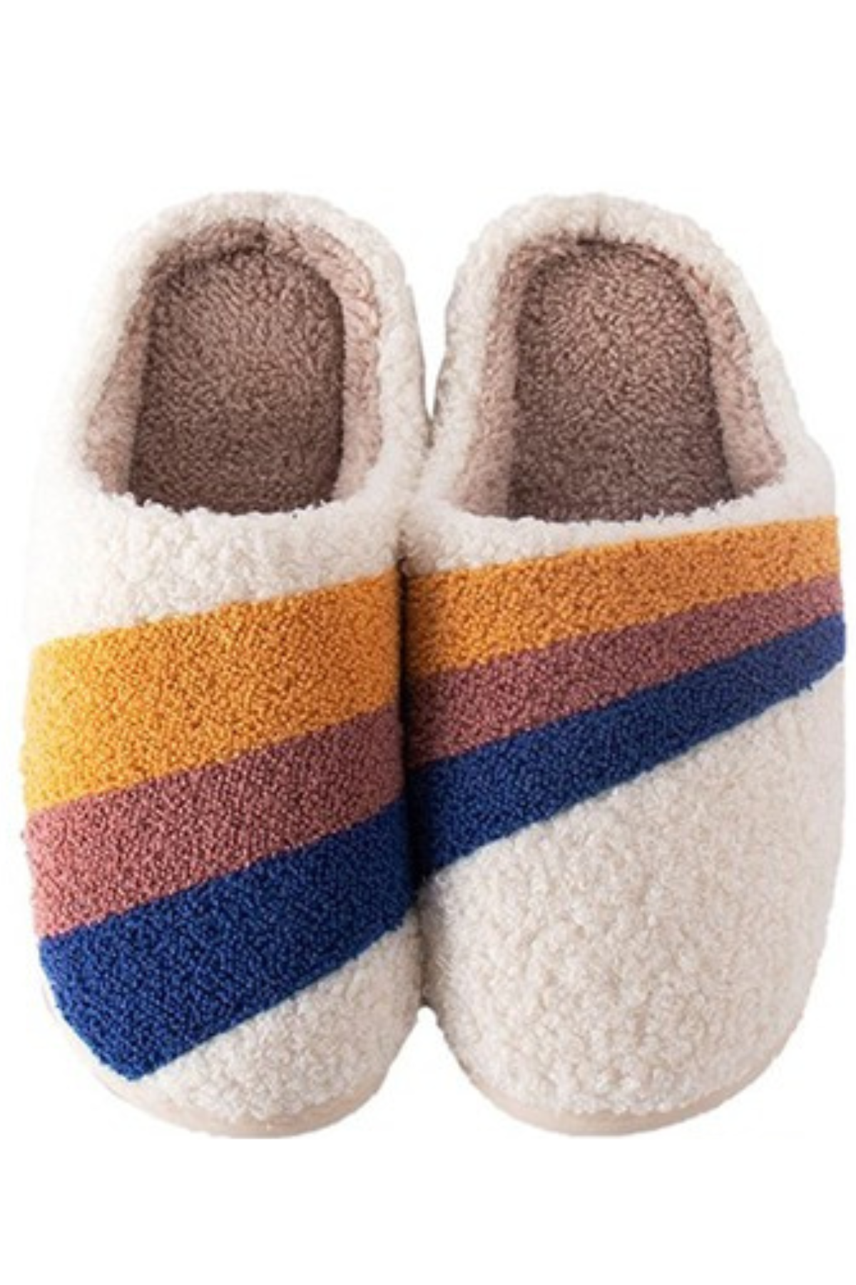 Novelty Slippers - Retro Stripe