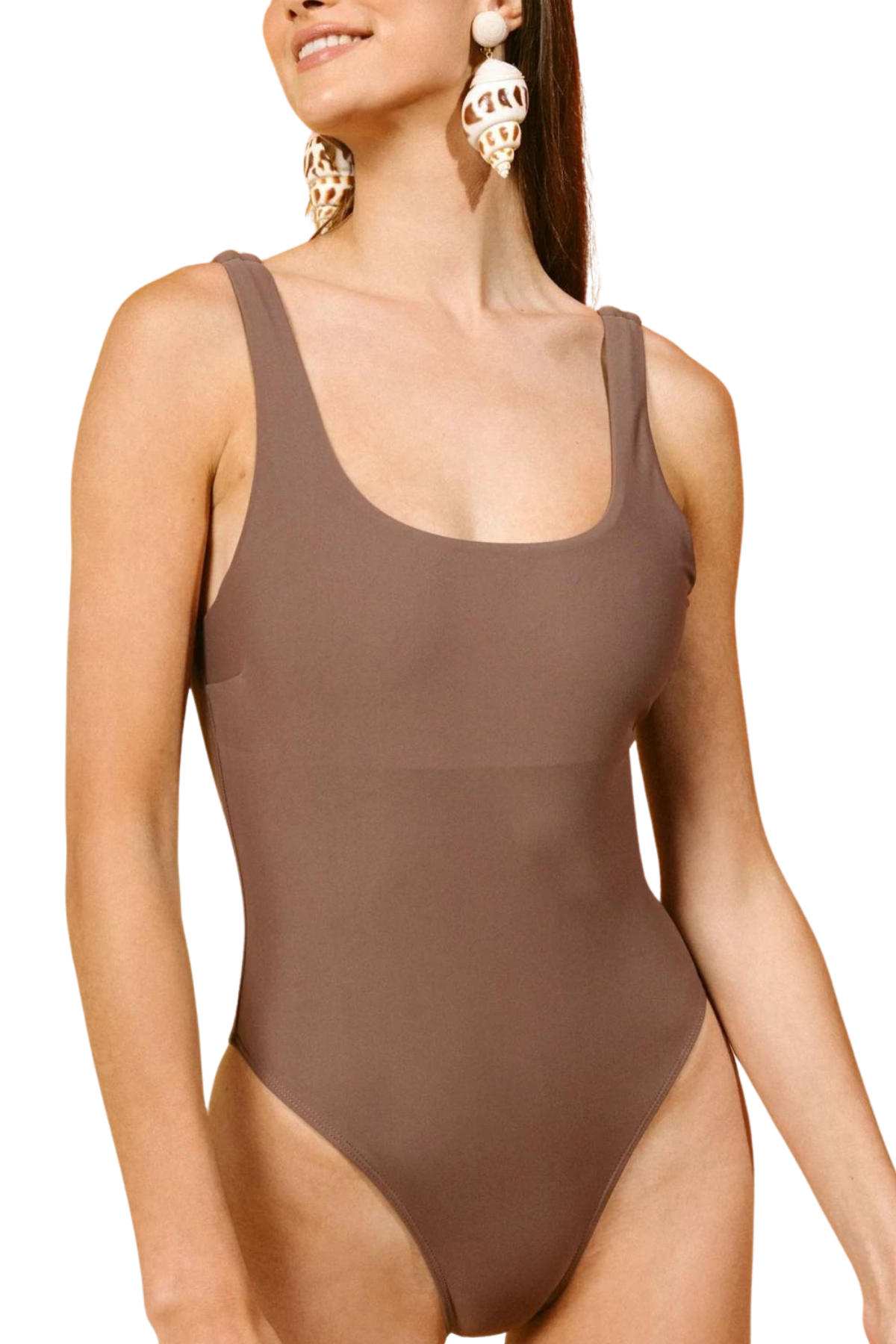 Kenya One Piece Swimsuit  - Taupe